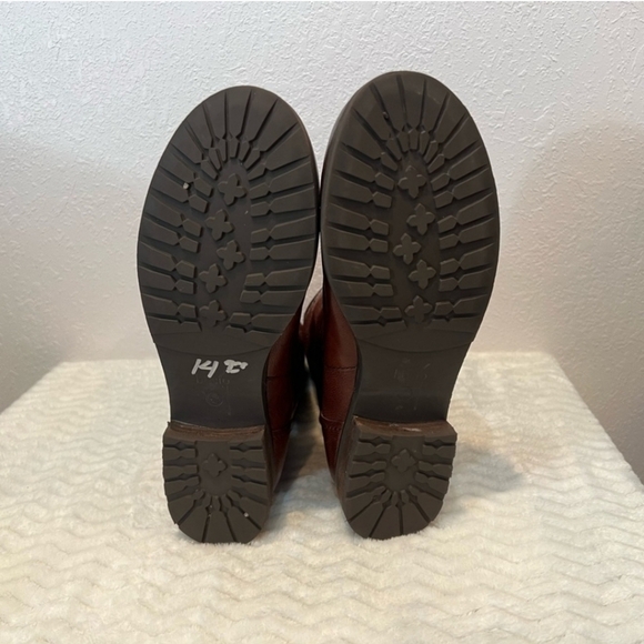 Bacio 61 Prolisso Leather Riding Motorcycle Boots Women's Size 6 - Picture 6 of 7